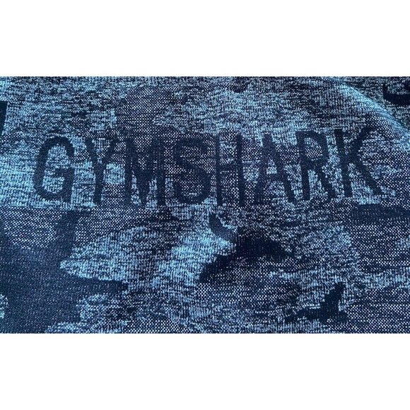 Gymshark Leggings Black Gray Camo Medium M *no size tag* - Picture 4 of 4